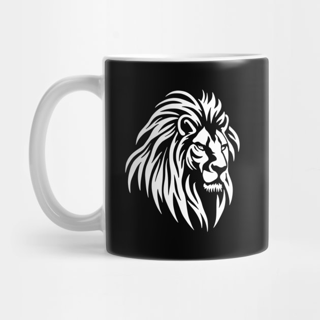 Minimalist Lion Head by NeverDrewBefore